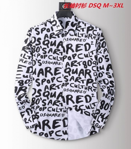 D...S...Q... Long Shirt 5019 Men