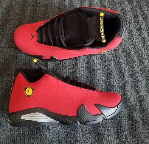 Christmas price Air Jordan 14 Shoes Red 061 Men