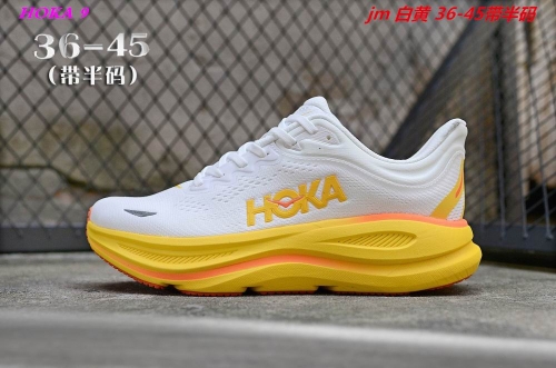 Hoka Bondi 9 Sneakers Shoes 044 Men/Women