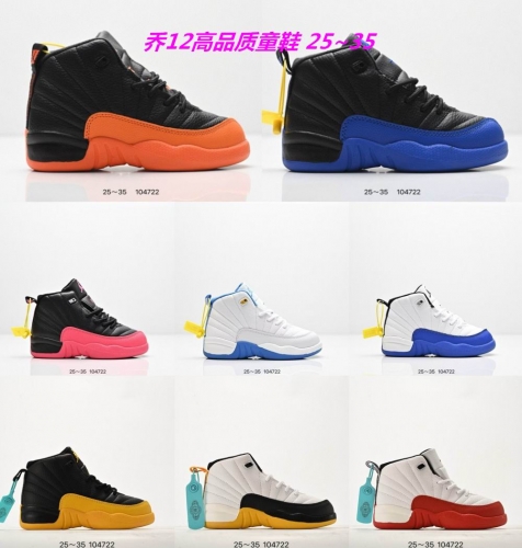 Air Jordan 12 Kids Shoes 1022 Child