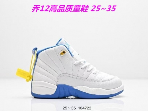 Air Jordan 12 Kids Shoes 1018 Child
