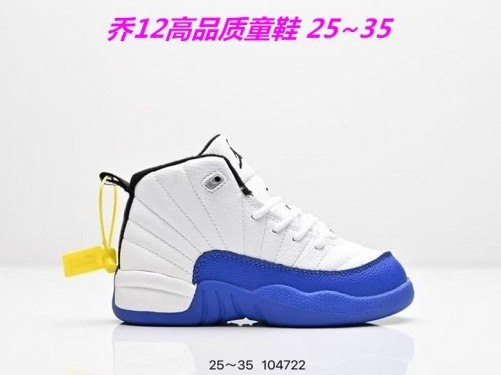 Air Jordan 12 Kids Shoes 1017 Child