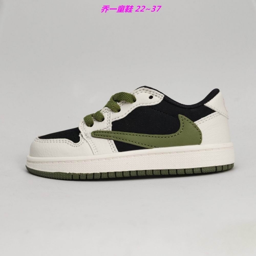 Jordan 1 Low Top Kids Shoes 6013 Child