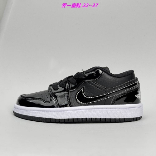 Jordan 1 Low Top Kids Shoes 6007 Child