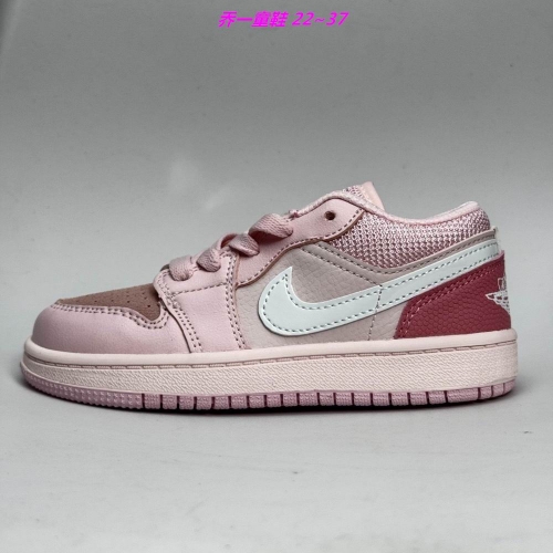 Jordan 1 Low Top Kids Shoes 6009 Child