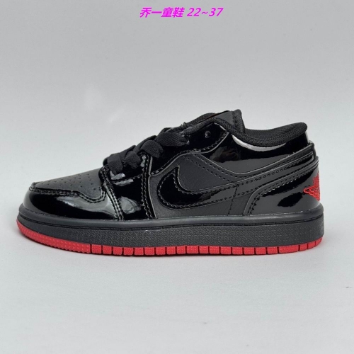 Jordan 1 Low Top Kids Shoes 6001 Child
