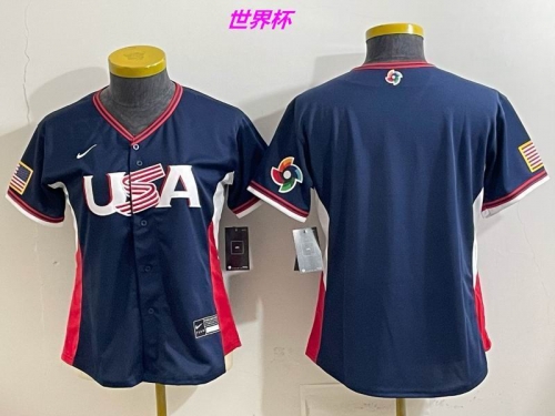 MLB The World Cup Jersey 10040 Women