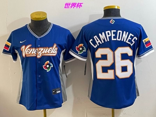 MLB The World Cup Jersey 10057 Women