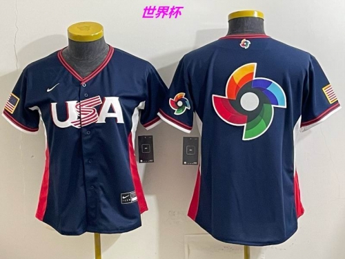 MLB The World Cup Jersey 10042 Women