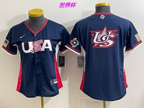 MLB The World Cup Jersey 10044 Women