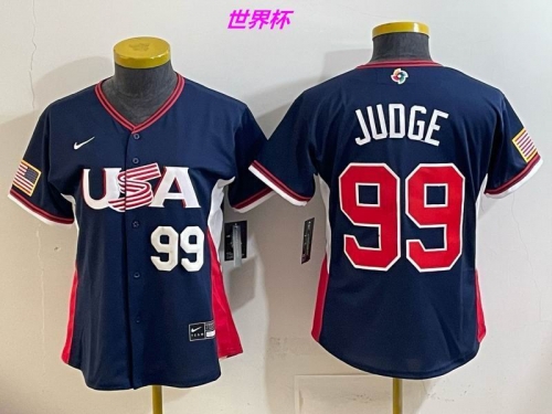 MLB The World Cup Jersey 10038 Women