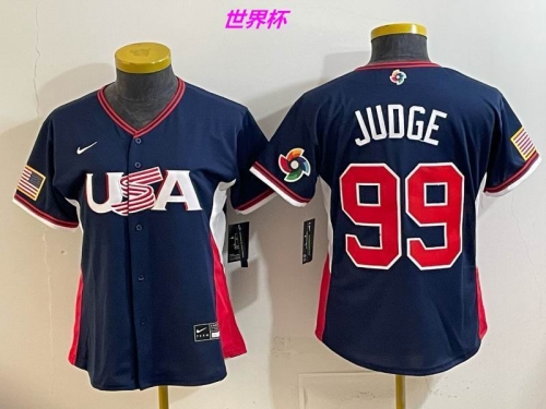 MLB The World Cup Jersey 10027 Women