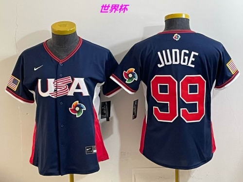 MLB The World Cup Jersey 10029 Women