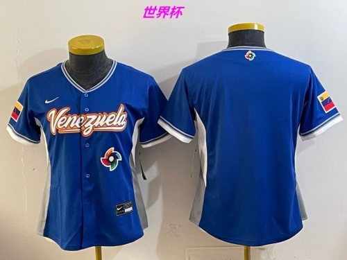 MLB The World Cup Jersey 10049 Women