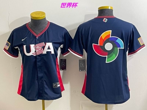 MLB The World Cup Jersey 10041 Women