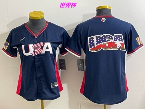 MLB The World Cup Jersey 10045 Women
