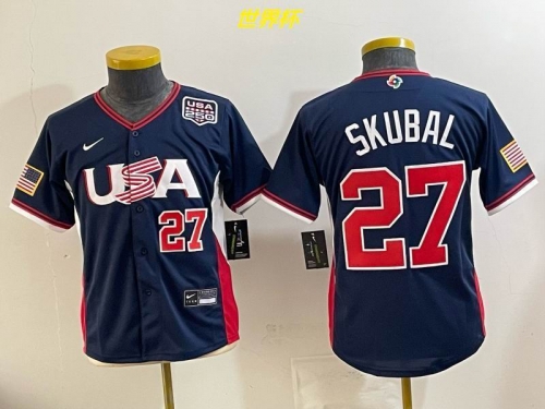MLB The World Cup Jersey 10045 Youth