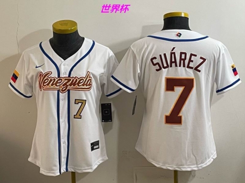 MLB The World Cup Jersey 10158 Women