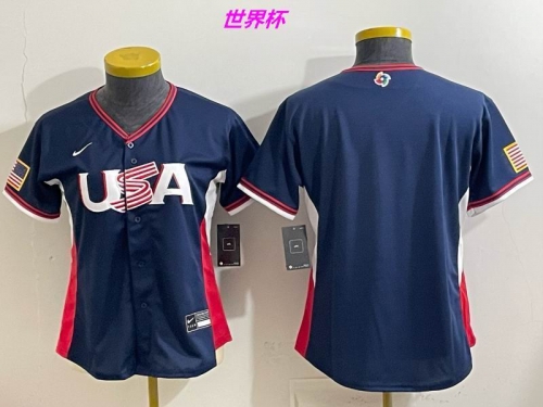 MLB The World Cup Jersey 10039 Women