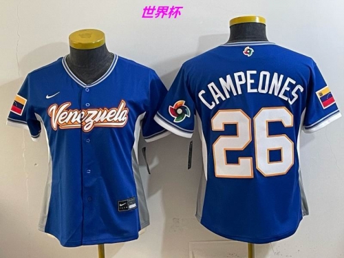 MLB The World Cup Jersey 10056 Women