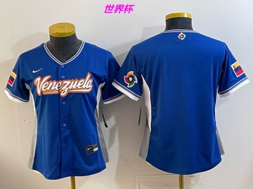 MLB The World Cup Jersey 10048 Women