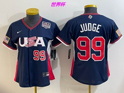 MLB The World Cup Jersey 10035 Women