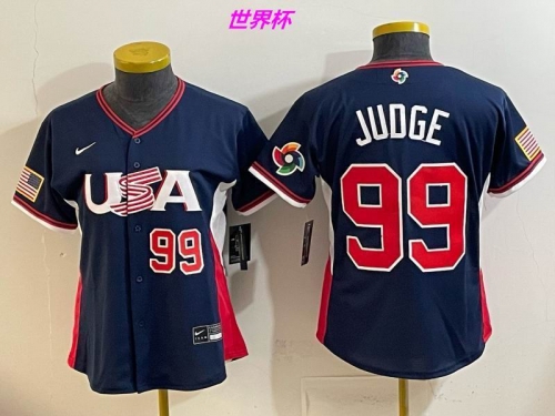 MLB The World Cup Jersey 10034 Women