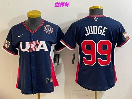 MLB The World Cup Jersey 10031 Women