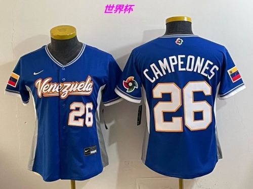 MLB The World Cup Jersey 10061 Women