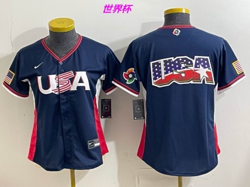 MLB The World Cup Jersey 10046 Women