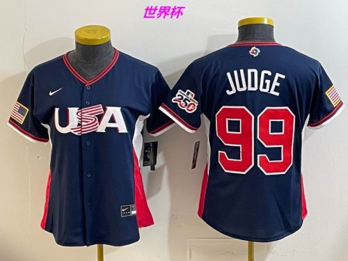 MLB The World Cup Jersey 10026 Women