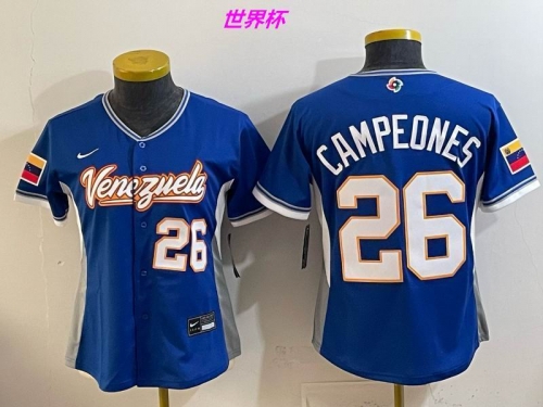 MLB The World Cup Jersey 10060 Women