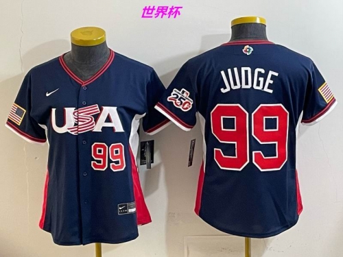 MLB The World Cup Jersey 10033 Women