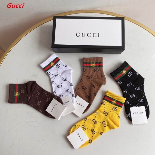 G.u.c.c.i. Short Socks 1327 Men/Women