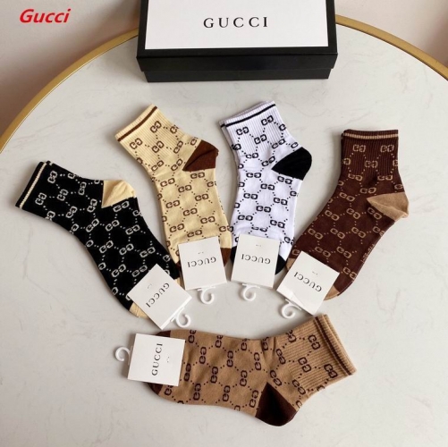 G.u.c.c.i. Short Socks 1333 Men/Women