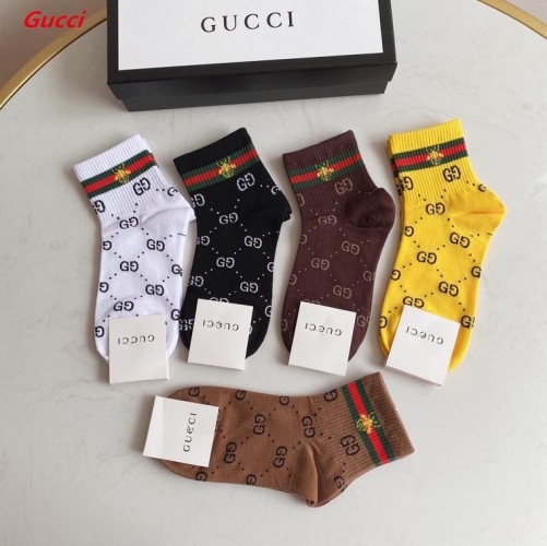 G.u.c.c.i. Short Socks 1329 Men/Women