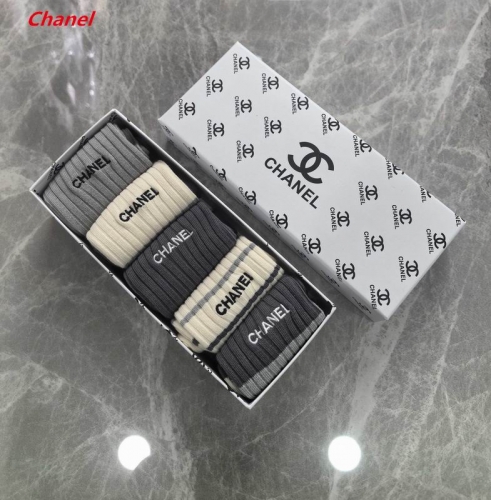 C.h.a.n.e.l. Socks 1544 Men/Women