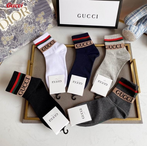 G.u.c.c.i. Short Socks 1345 Men/Women