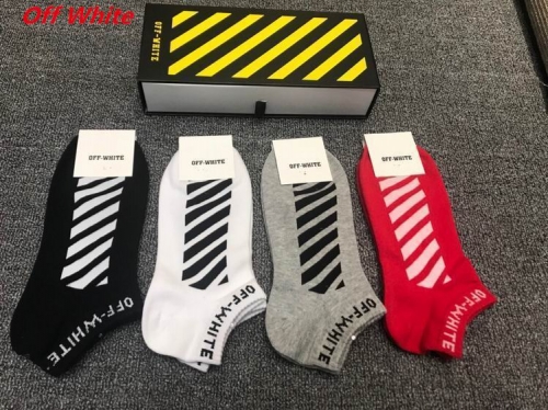 O.f.f.-W.h.i.t.e. Socks 1151 Men/Women