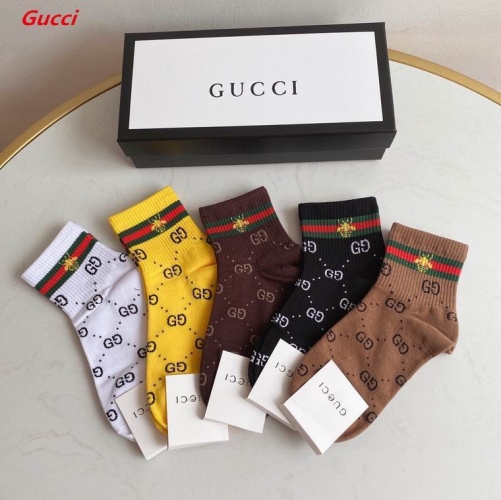G.u.c.c.i. Short Socks 1328 Men/Women