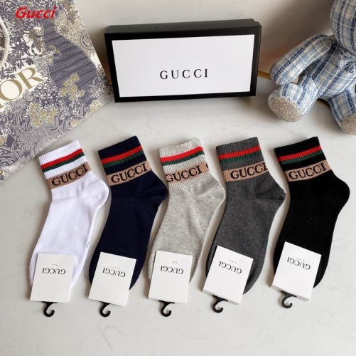 G.u.c.c.i. Short Socks 1344 Men/Women
