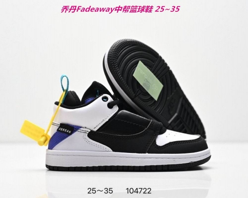 Air Jordan Fadeaway Kids Shoes 6002 Child
