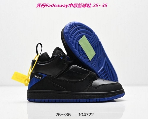 Air Jordan Fadeaway Kids Shoes 6004 Child