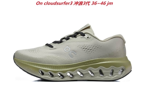 On Cloudsurfer 3 Shoes 311 Men/Women