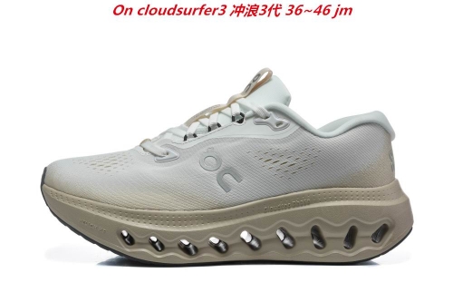 On Cloudsurfer 3 Shoes 307 Men/Women