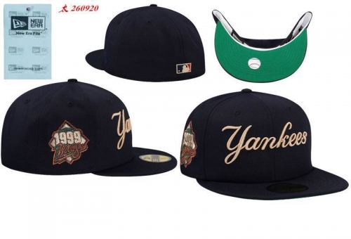 New York YANKEES Fitted caps 1217 Men