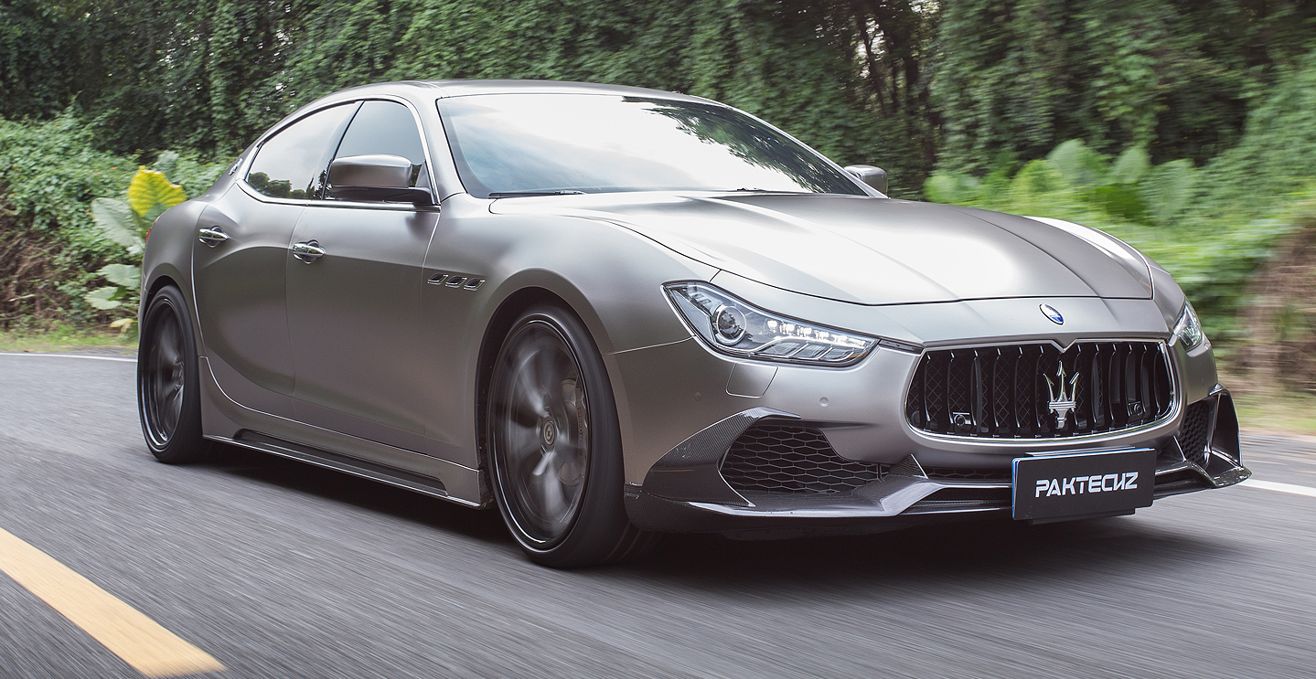 Maserati Ghibli Paktechz Side Skirts