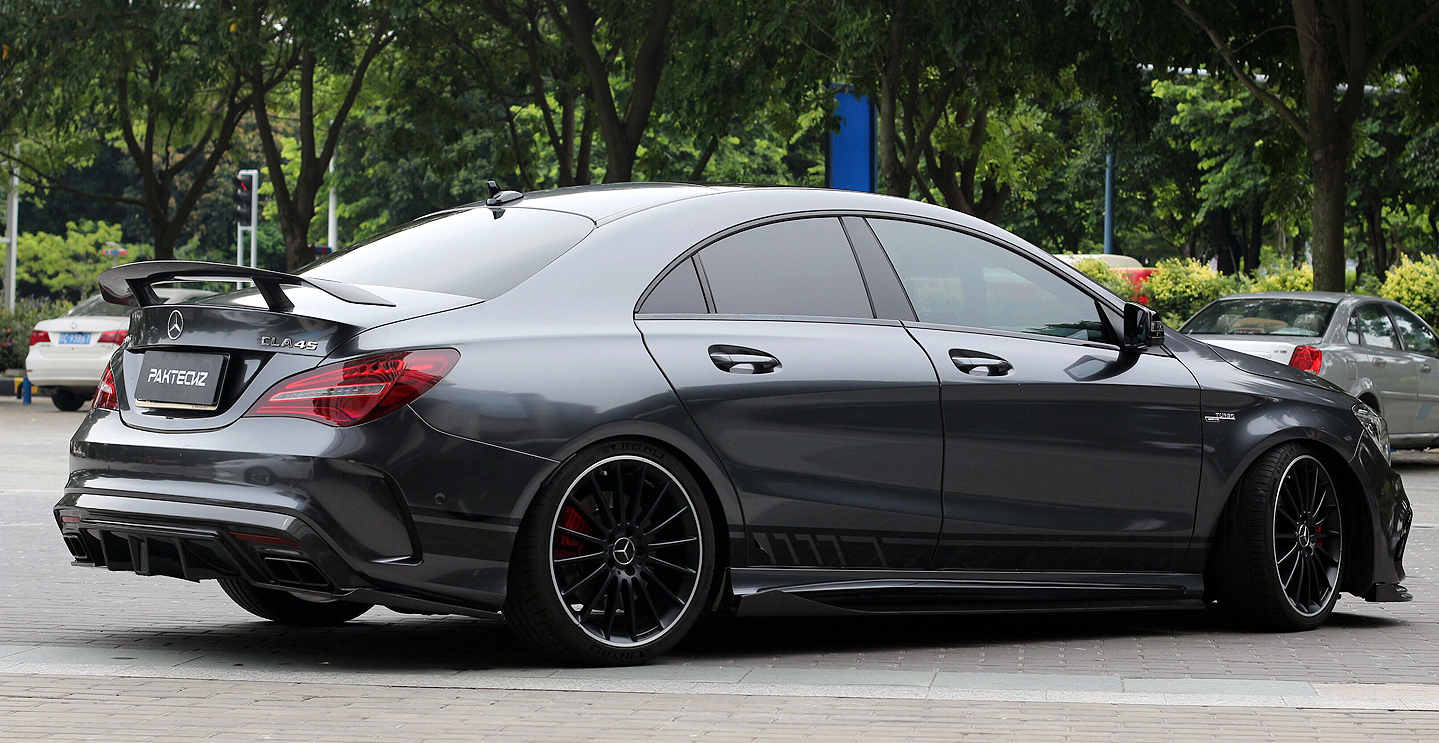 Benz CLA-Class Paktechz Rear Diffuser