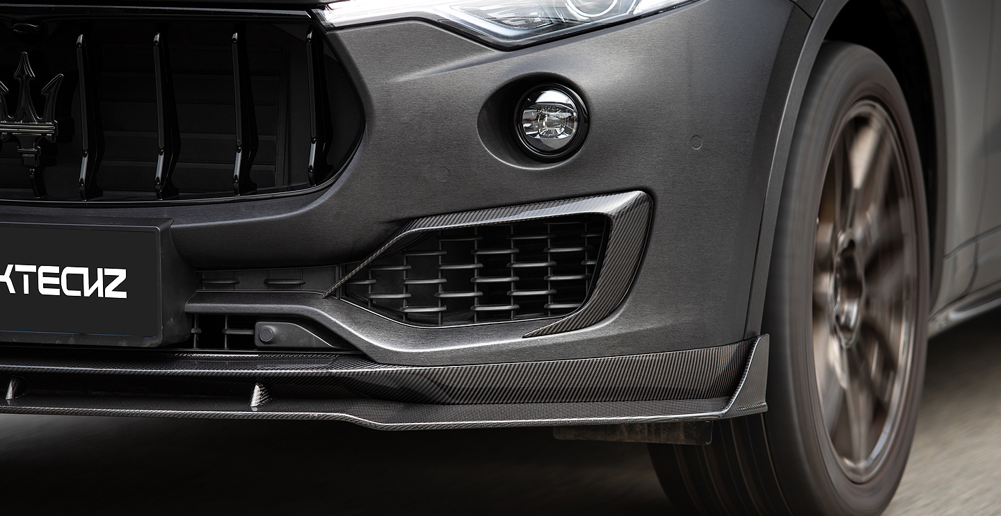 Maserati Levante Paktechz Upper Front Splitter