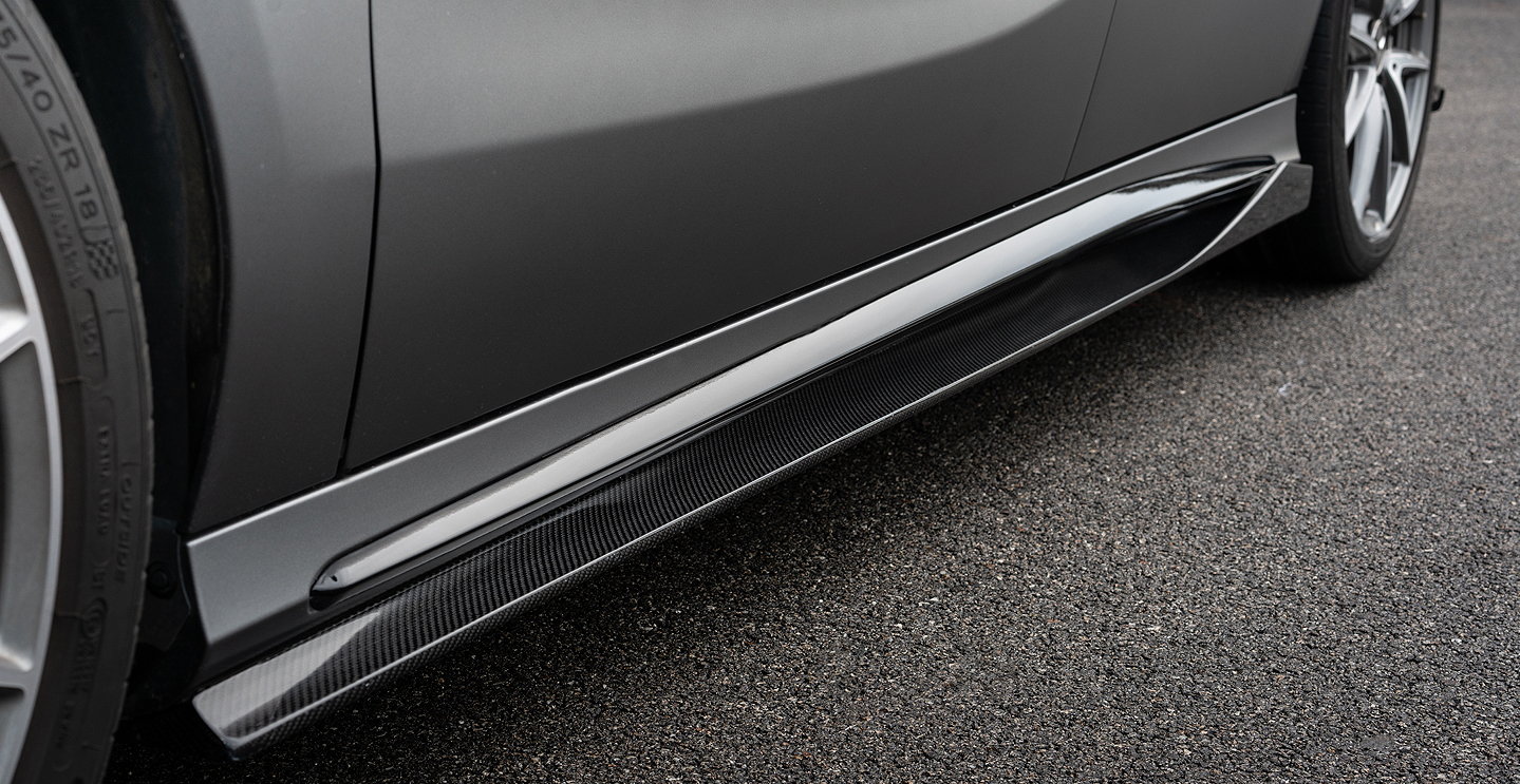 Benz A-Class Paktechz Side Skirts